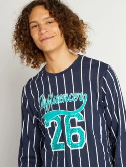 Pigiama In Jersey In Stile Sportivo - 2 Pezzi -Kiabi pigiama in jersey in stile sportivo 2 pezzi grigioblu aud07 1 frb4