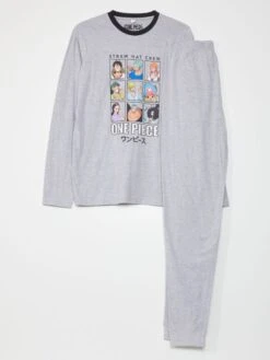 Pigiama In Jersey 'One Piece' - 2 Pezzi