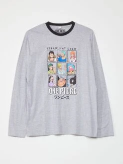 Pigiama In Jersey 'One Piece' - 2 Pezzi -Kiabi pigiama in jersey one piece 2 pezzi grigio aul99 1 frb3