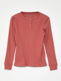 Pigiama In Maglia A Coste -Kiabi pigiama in maglia a coste marrone ail97 4 frb3