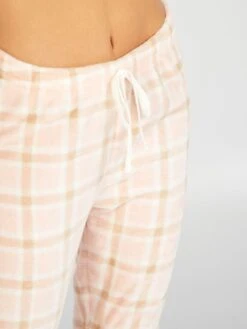 Pigiama In Pile - 2 Pezzi 9 Pigiama In Pile - 2 Pezzi -Kiabi pigiama in pile 2 pezzi rosa aur24 2 frb5