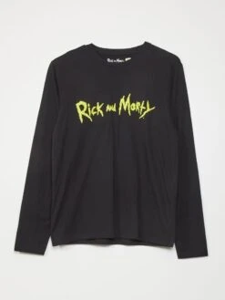 Pigiama Lungo In Jersey 'Rick And Morty' - 2 Pezzi -Kiabi pigiama lungo in jersey rick and morty 2 pezzi nero aul92 1 frb3