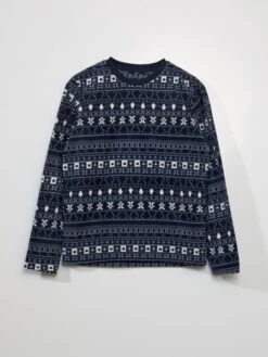 Pigiama Lungo In Micropile - 2 Pezzi -Kiabi pigiama lungo in micropile 2 pezzi blu atd64 1 frb4