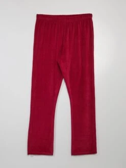 Pigiama Lungo In Velluto - 2 Pezzi -Kiabi pigiama lungo in velluto 2 pezzi blu aud22 1 frb4