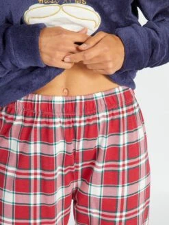 Pigiama Lungo In Velluto Natale - 2 Pezzi 7 Pigiama Lungo In Velluto Natale - 2 Pezzi -Kiabi pigiama lungo in velluto natale 2 pezzi blu auq97 2 frb4