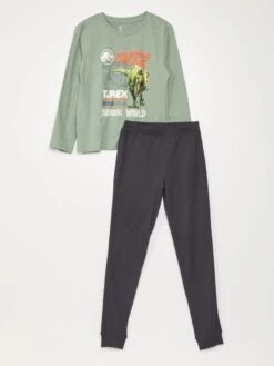 Pigiama Lungo - 'Jurassic Park' - 2 Pezzi