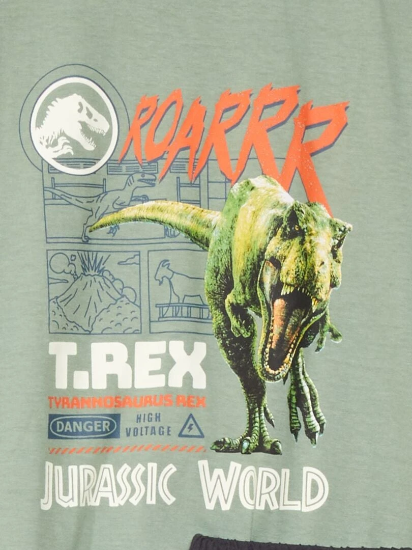 Pigiama Lungo - 'Jurassic Park' - 2 Pezzi 2 Pigiama Lungo - 'Jurassic Park' - 2 Pezzi - immagine 2