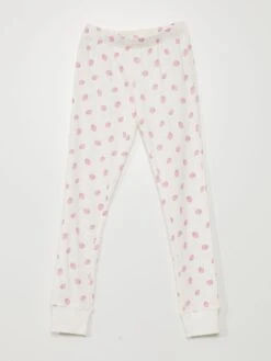 Pigiama Lungo - Stampa Fragole - 2 Pezzi -Kiabi pigiama lungo stampa fragole 2 pezzi rosa awx14 1 frb5