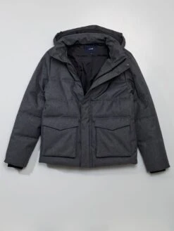 Piumino Con Cappuccio 5 Piumino Con Cappuccio -Kiabi piumino con cappuccio grigio aqx86 1 frb3