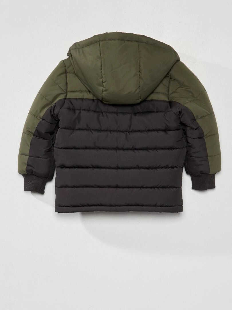 Piumino Con Cappuccio Trapuntato 2 Piumino Con Cappuccio Trapuntato - immagine 2