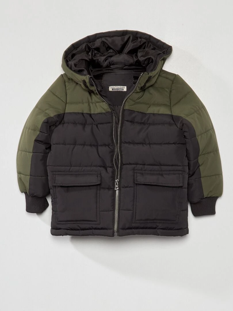 Piumino Con Cappuccio Trapuntato 3 Piumino Con Cappuccio Trapuntato - immagine 3