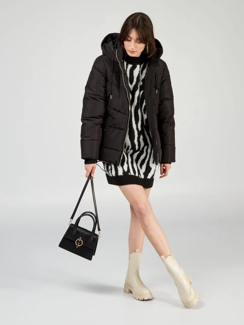 Piumino Corto Con Cappuccio 'JDY' 2 Piumino Corto Con Cappuccio 'JDY' - immagine 2