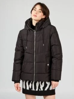 Piumino Corto Con Cappuccio 'JDY' 10 Piumino Corto Con Cappuccio 'JDY' -Kiabi piumino corto con cappuccio jdy nero amv81 1 frb5