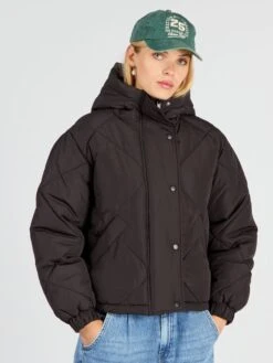 Piumino Corto Trapuntato 'JDY' -Kiabi piumino corto trapuntato jdy nero amv73 1 frb3