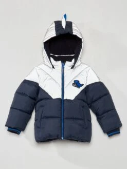 Piumino Dino Color Block