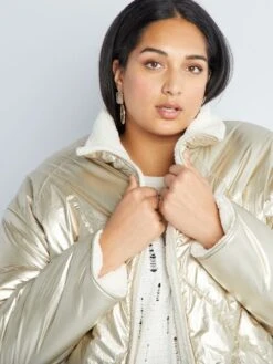 Piumino Double Face Trapuntato -Kiabi piumino double face trapuntato oro come sa any62 1 frb4