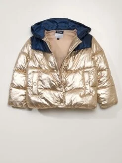 Piumino Impermeabile Color Block -Kiabi piumino impermeabile color block blu aup63 1 frb3