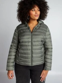 Piumino In Bottiglie Riciclate -Kiabi piumino in bottiglie riciclate kaki ads31 5 frb3