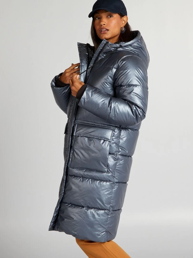 Piumino In Tessuto Lucido 3 Piumino In Tessuto Lucido - immagine 3