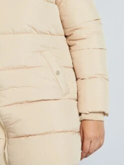 Piumino Lungo Con Cappuccio 10 Piumino Lungo Con Cappuccio -Kiabi piumino lungo con cappuccio beige ake74 3 frb5
