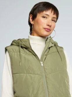 Piumino Lungo Senza Maniche -Kiabi piumino lungo senza maniche verde aco33 2 frb3