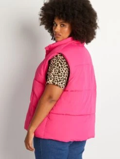 Piumino Senza Maniche Foderato -Kiabi piumino senza maniche foderato rosa indiano any66 1 frb4