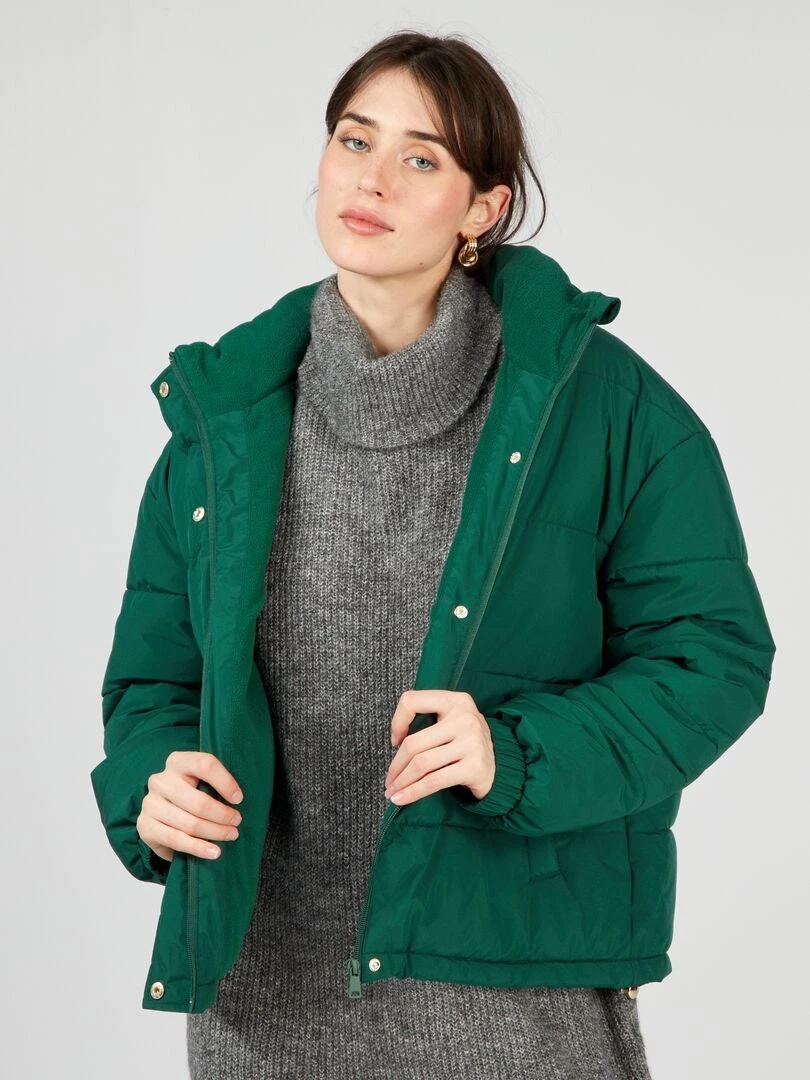 Piumino Trapuntato A Collo Alto 1 Piumino Trapuntato A Collo Alto