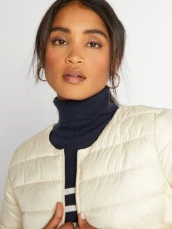 Piumino Trapuntato -Kiabi piumino trapuntato beige adr13 1 frb5