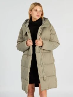 Piumino Trapuntato Con Cappuccio