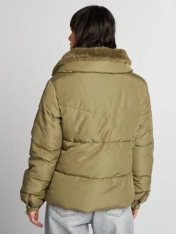 Piumino Trapuntato Con Collo Morbido -Kiabi piumino trapuntato con collo morbido verde ait66 2 frb6