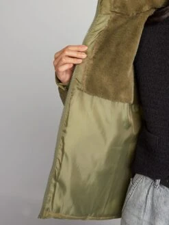 Piumino Trapuntato Con Collo Morbido -Kiabi piumino trapuntato con collo morbido verde ait66 2 frb7