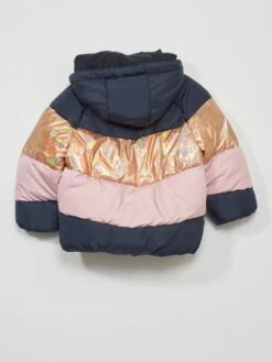 Piumino Tricolore -Kiabi piumino tricolore rosa azm73 1 frb3