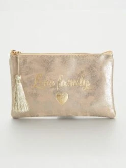 Pochette In Velluto Dorato