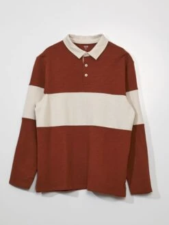 Polo In Jersey Stile Rugby