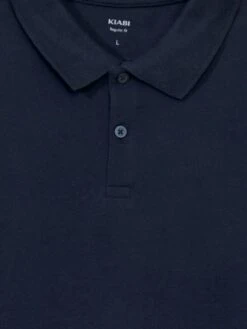 Polo In Piqué Di Cotone -Kiabi polo in pique di cotone blu navy vu330 3 frb3