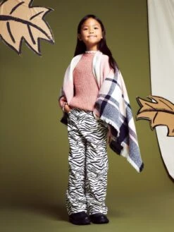 Poncho Con Stampa A 'quadri' -Kiabi poncho con stampa a quadri rosa asd90 1 frb4