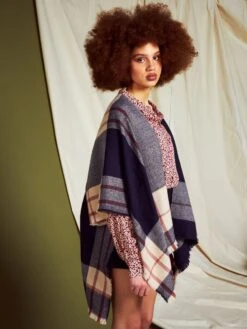 Poncho Con Stampa Leopardata -Kiabi poncho con stampa leopardata blu aex87 7 frb3