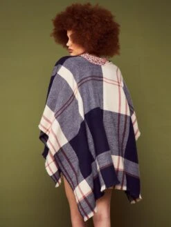 Poncho Con Stampa Leopardata -Kiabi poncho con stampa leopardata blu aex87 7 frb4