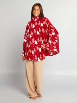 Poncho In Pile -