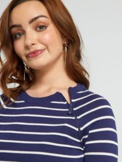 Pullover A Maglia Fine - Facile Da Infilare -Kiabi pullover a maglia fine facile da infilare blu aca79 1 frb3