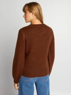 Pullover A Maglia Grossa 'JDY' -Kiabi pullover a maglia grossa jdy castano amv97 3 frb5
