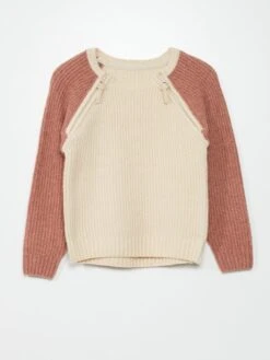 Pullover Con Apertura Con Zip - Facili Da Infilare -Kiabi pullover con apertura con zip facili da infilare ecru akv15 1 frb4