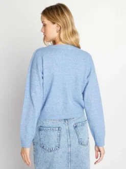 Pullover Con Scollo Incrociato -Kiabi pullover con scollo incrociato blu avf29 2 frb4