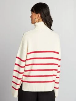 Pullover In Maglia A Righe -Kiabi pullover in maglia a righe rosa asm51 4 frb5