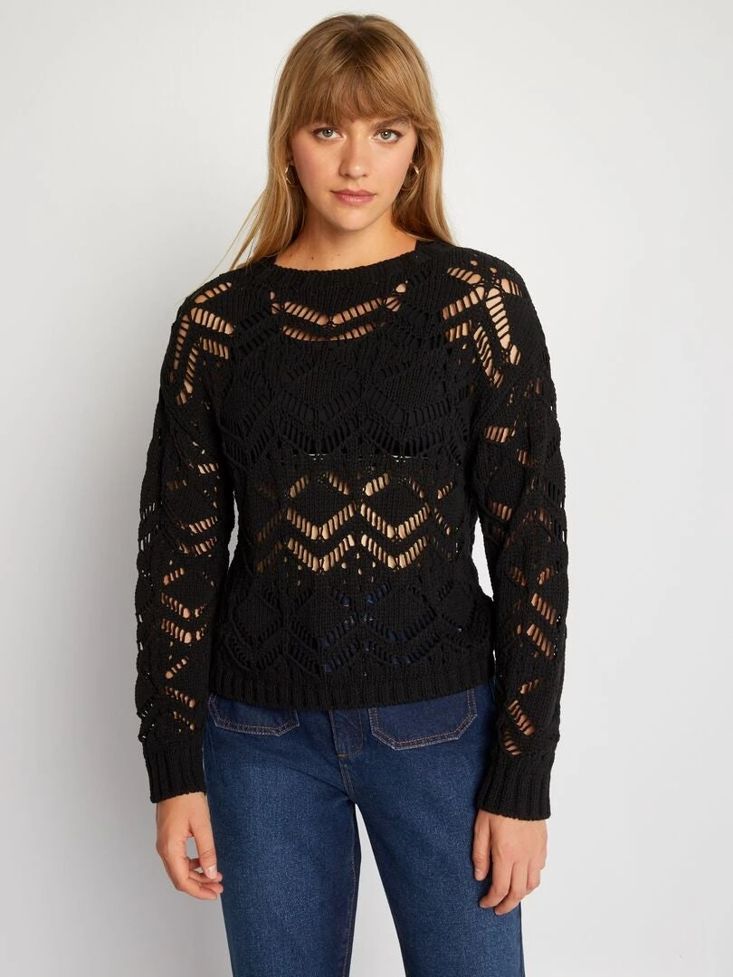 Pullover In Maglia All'uncinetto 2 Pullover In Maglia All'uncinetto - immagine 2