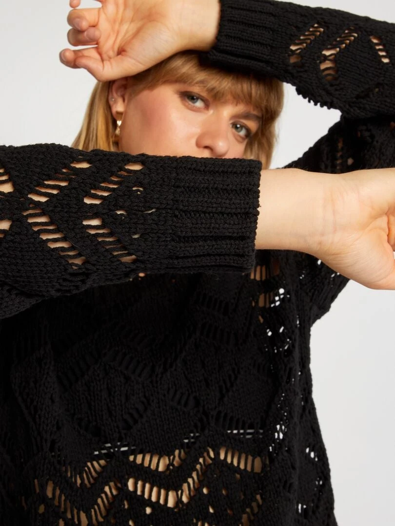 Pullover In Maglia All'uncinetto 4 Pullover In Maglia All'uncinetto - immagine 4