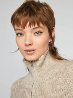 Pullover In Maglia Con Apertura Con Zip -Kiabi pullover in maglia con apertura con zip beige awk55 1 frb3