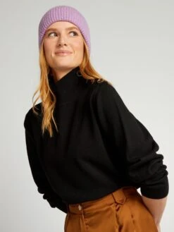 Pullover In Maglia Con Bottoni Fantasia