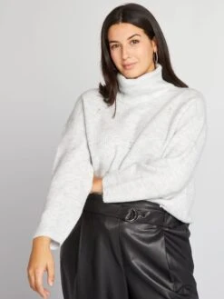 Pullover In Maglia Con Ciondoli