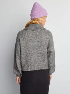 Pullover In Maglia Con Collo Con Bottoni -Kiabi pullover in maglia con collo con bottoni grigio baj13 1 frb4